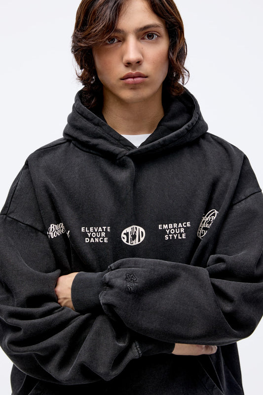OVERSIZE WASHED HOODIE