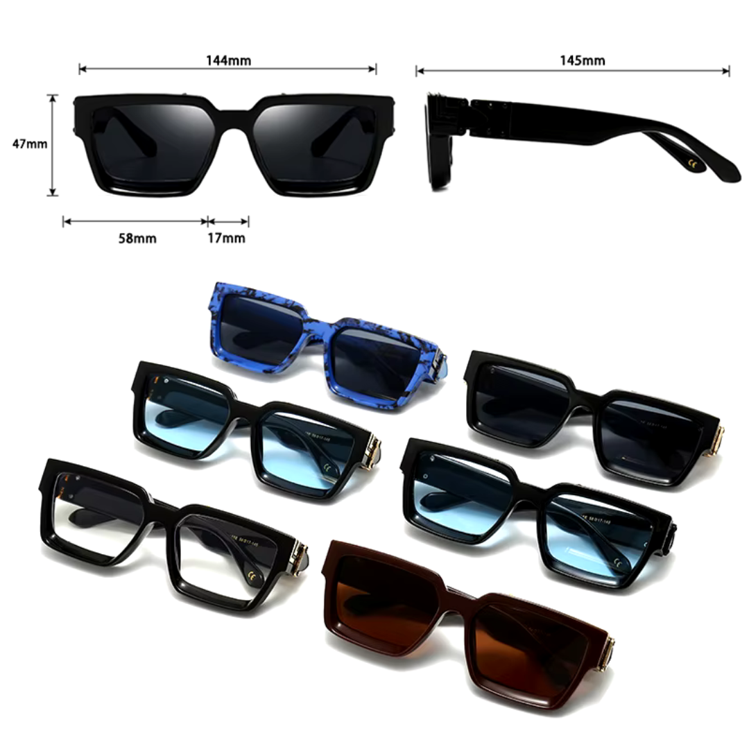 Retro Square Sunglasses