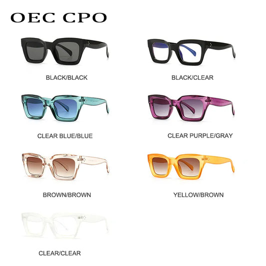 Cool Colorful Square Sunglasses
