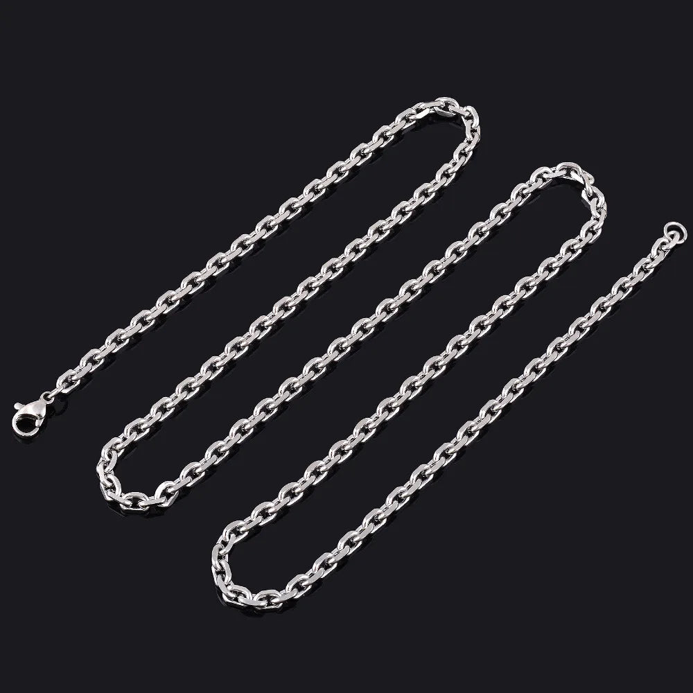 Stainless Steel Rolo Link