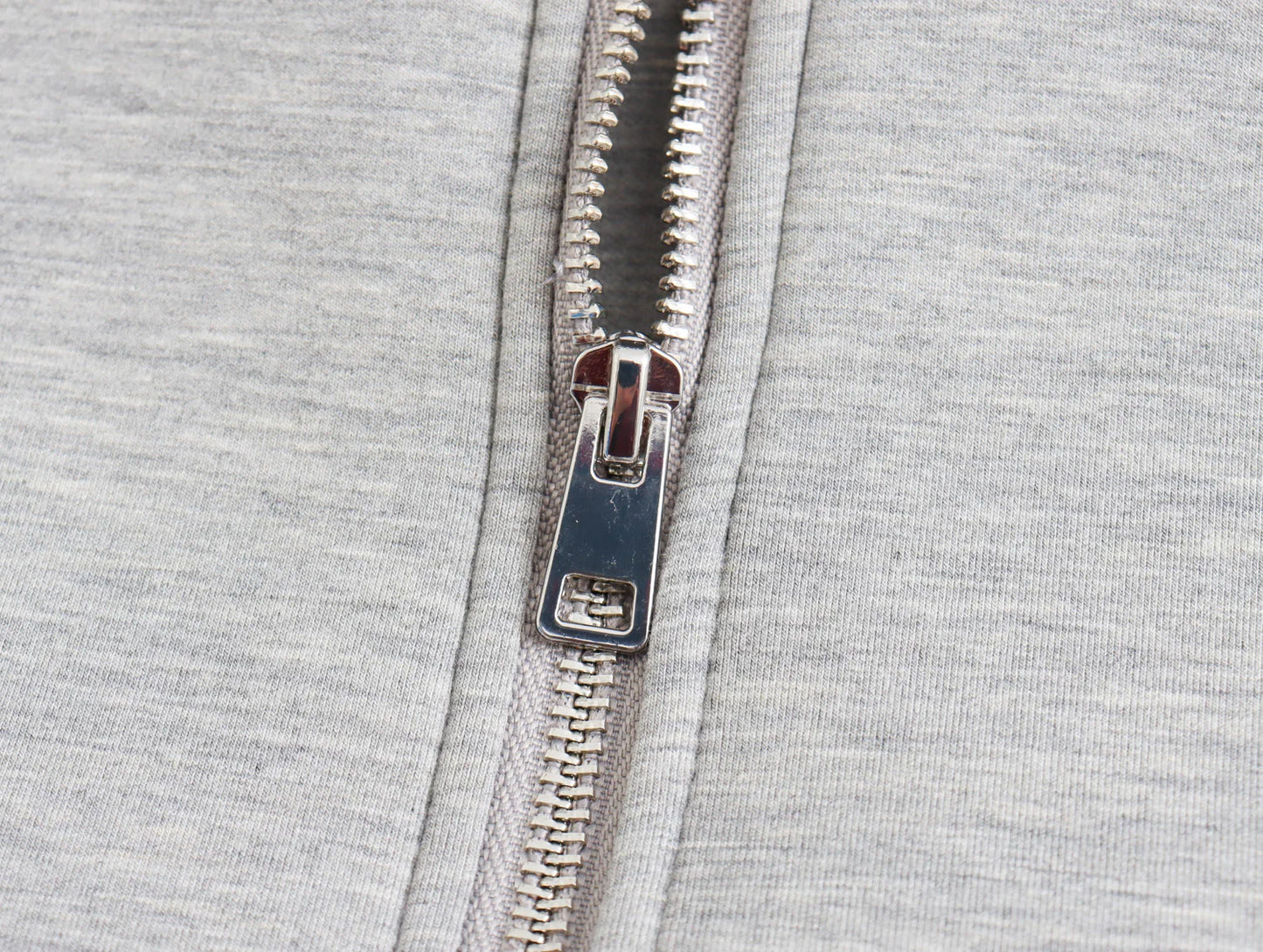 Solid Color Hooded Zipper